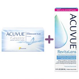 ACUVUE OASYS WITH HYDRACLEAR PLUS