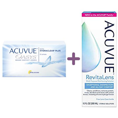 ACUVUE OASYS WITH HYDRACLEAR PLUS