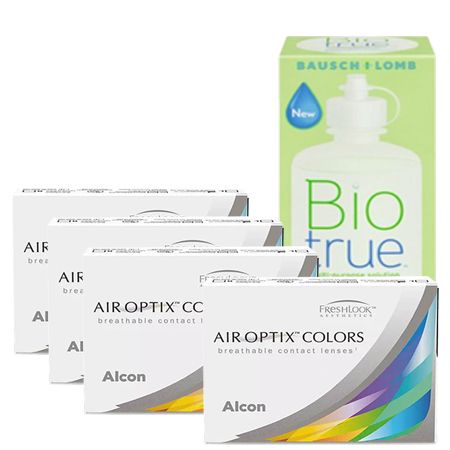 AIR OPTIX COLORS NUMARASIZ AVANTAJ PAKET (4 KUTU)