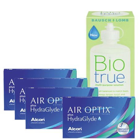 AIR OPTIX HYDRAGLYDE AVANTAJ PAKET (4 KUTU)
