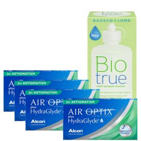 AIR OPTIX HYDRAGLYDE FOR ASTIGMATISM AVANTAJ PAKET (4 KUTU)