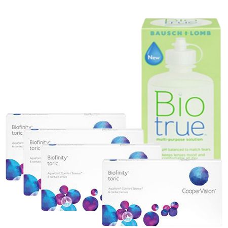 BIOFINITY TORIC AVANTAJ PAKET (4 KUTU)