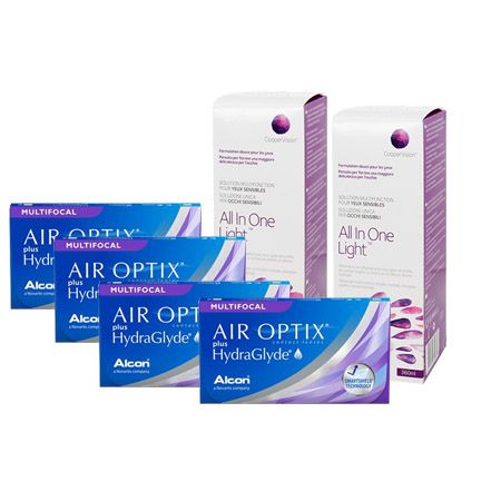 Air Optix Hydraglyde Multifocal Avantaj Paket