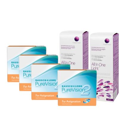 PureVision 2 For Astigmatism Avantaj Paket