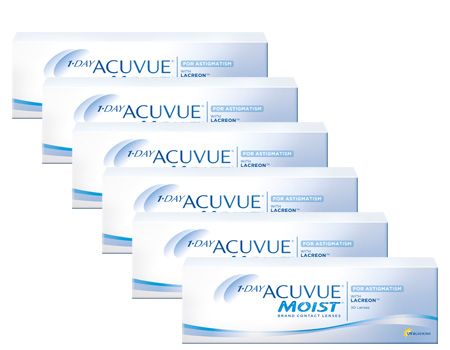 1 DAY ACUVUE MOIST TORIC AVANTAJ PAKET (6 KUTU)