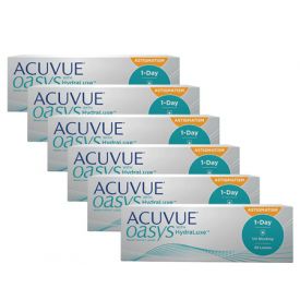 1 DAY ACUVUE OASYS FOR ASTIGMATISM AVANTAJ PAKET (6 KUTU)