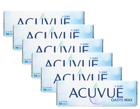 ACUVUE OASYS MAX 1 DAY AVANTAJ PAKET (6 KUTU)