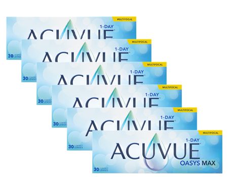 ACUVUE OASYS MAX 1 DAY MULTIFOCAL AVANTAJ PAKET (6 KUTU)
