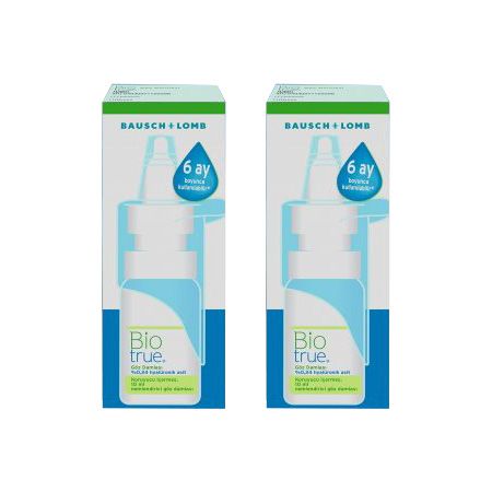 BIOTRUE NEMLENDİRİCİ GÖZ DAMLASI 10 ML (2  KUTU) SKT 2025/09