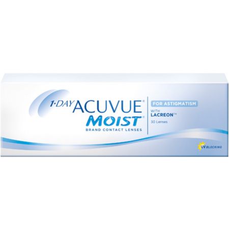 1 DAY ACUVUE MOIST TORIC