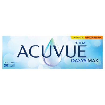 ACUVUE OASYS MAX 1 DAY MULTIFOCAL FOR ASTIGMATISM