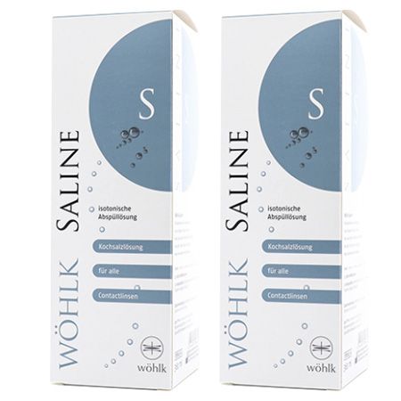 Wohlk Saline 360ml 2 li Paket.....SKT 2026/02